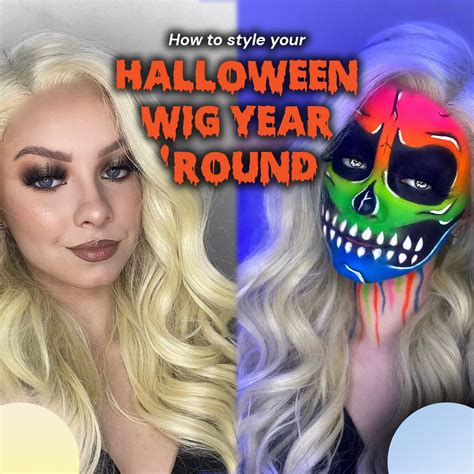 Wig Inspo How To Transform Your Halloween Wig Into A Hot Everyday Lo Insert Name Here