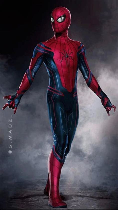 Official Mcu Spider Man Suit Concept Art By Tytorthebarbarian On Deviantart