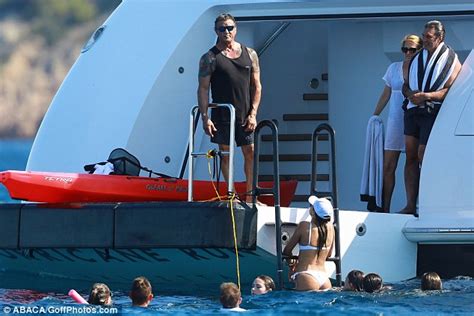 Sylvester Stallone S Wife And Daughter Relax On Yacht In St Tropez Daily Mail Online