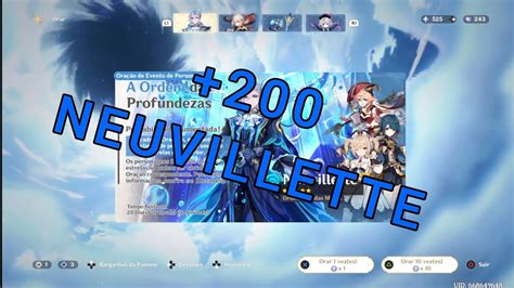 Dei 200 Tiros No Banner Do Neuvillette Genshin Impact YouTube