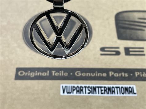 Genuine Volkswagen Vw Oem Chrome Keyring Golf Mk Mk Mk Mk Mk Mk