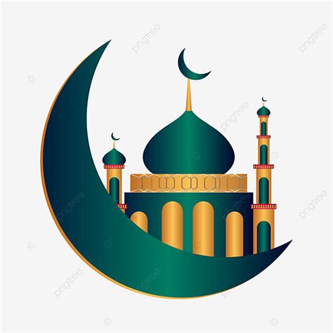 Islamic Mosque Clipart Hd Png Nice Islamic Mosque Vector Design With