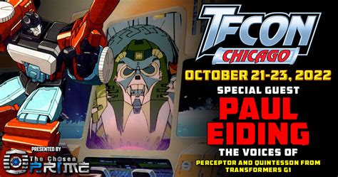 Transformers Voice Actor Paul Eiding To Attend Tfcon Chicago