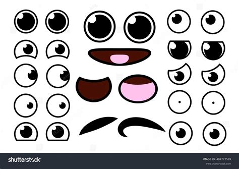 Eyes And Mouth Clipart For Kids