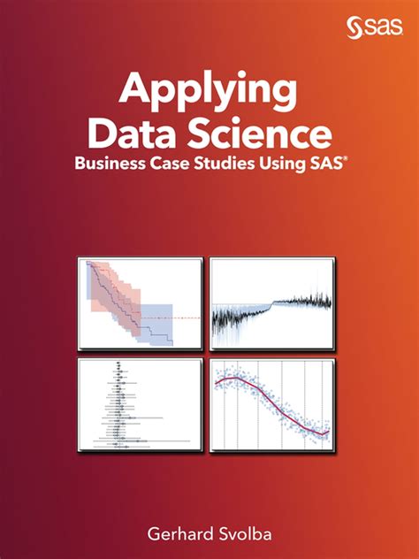 Applying Data Science Ebook By Gerhard Svolba Epub Rakuten Kobo