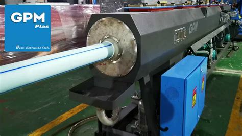 Extrusion Line For The Production Hdpe Pipes Mm Mm Youtube