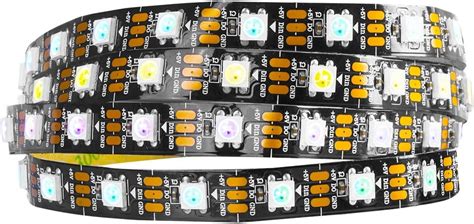 Btf Lighting Ws M Leds Pixels M Ws B Schwarz Pcb Rgb