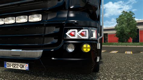 Gtm Custom Headlights For Scania Rjl ~ Euro Truck Simulator 2 Mods