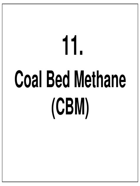 Coal Bed Methane (CBM) | PDF | Coalbed Methane | Natural Gas