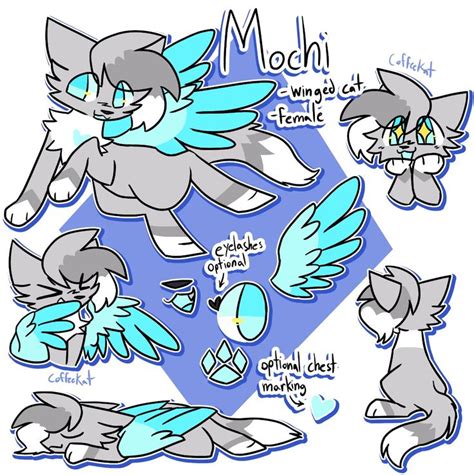 Mochi Ref Character Design Furry Art Mythical Creatures