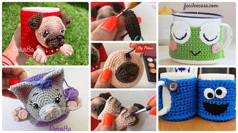 Decora Tu Taza Con Lindos Animalitos Amigurumi Paso A Paso Cursos