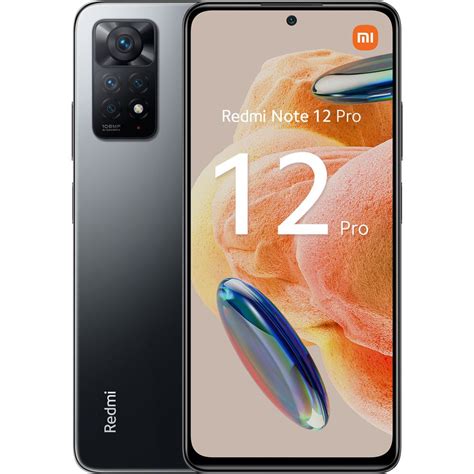 Xiaomi Redmi Note 12 Pro Dual Nano SIM 128 GB 6 6 Graphite Gray