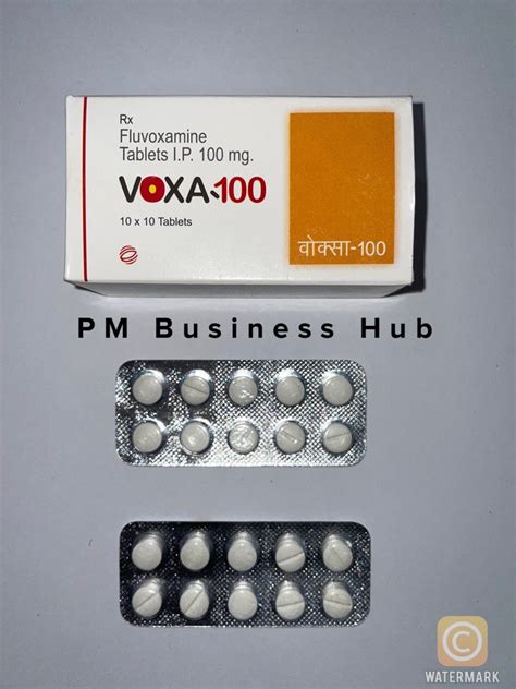 Voxa Fluvoxamine Tablets Elikem Pharmaceutical At Rs 500 Stripe In