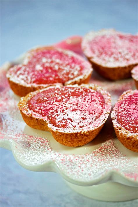 Raspberry And Lemon Curd Tarts