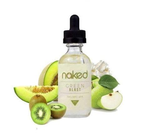 Naked Green Blast Melão Maça Verde e Kiwi La Puff Store A