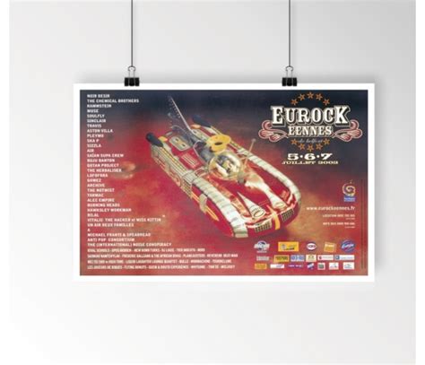 Affiche Dition Eurock Ennes De Belfort