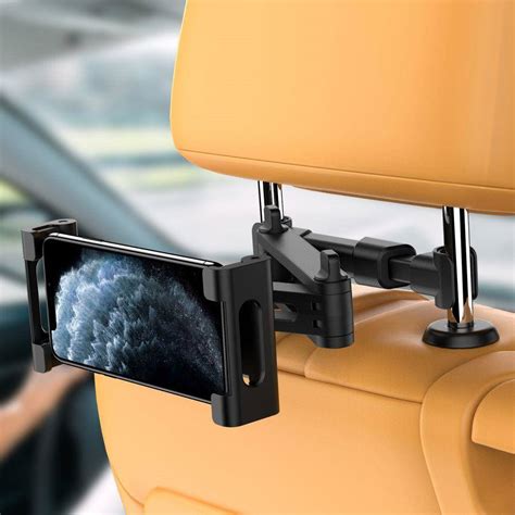 Stretchable Headrest Car Mount Tech Protect Black All GSM Accessories