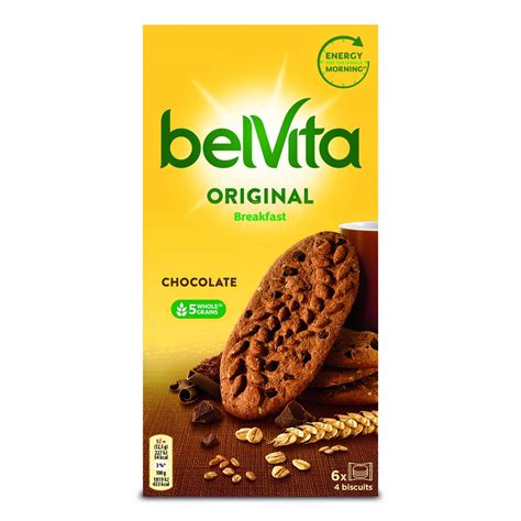 BELVITA ORIGINAL CHOCOLATE Ciastka Zbożowe 300g (7622300443269) • Cena ...