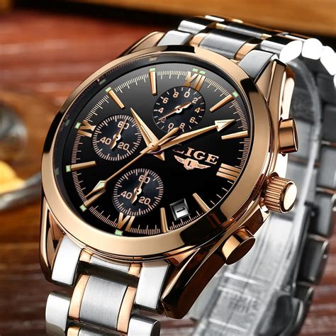 Lige Montre De Sport Militaire Pour Hommes Top Marque De Luxe