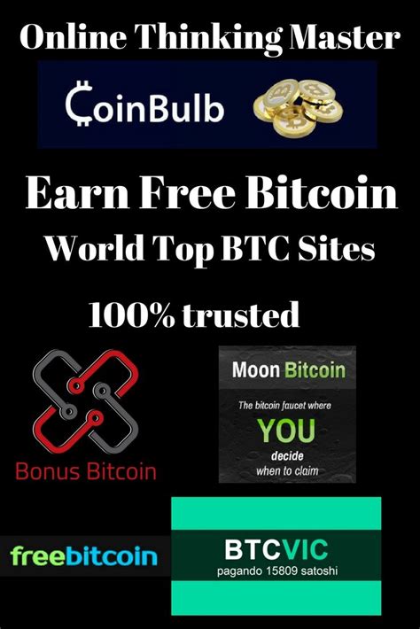 How To Get Free Bitcoin Instantly Earn Bitcoin Every Day Free