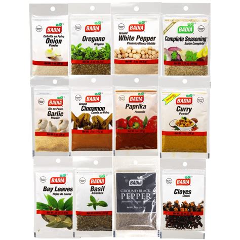 Sampler Spices Bundle 12 Units Bodega Badia