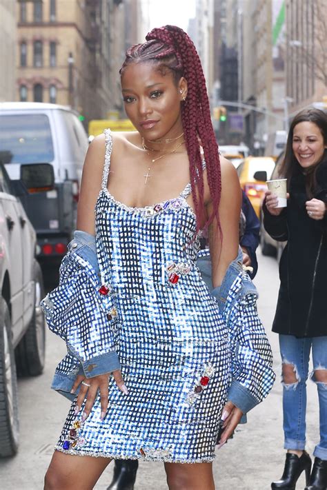 Keke Palmer in a Metallic Dress at Wendy Williams Show in New York City ...