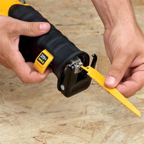 Dewalt 20 Volt Max Lithium Ion Cordless Reciprocating Saw Tool Only Dcs380b The Home Depot