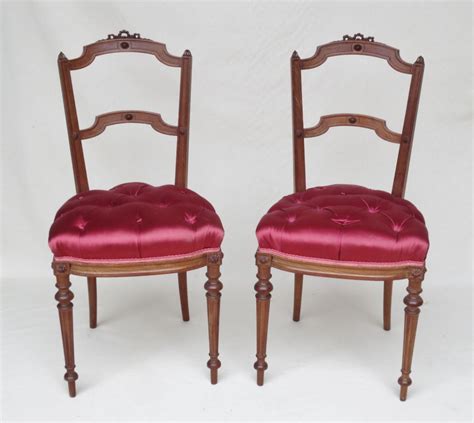 Paire De Chaises De Style Louis XVI Anne Besnard