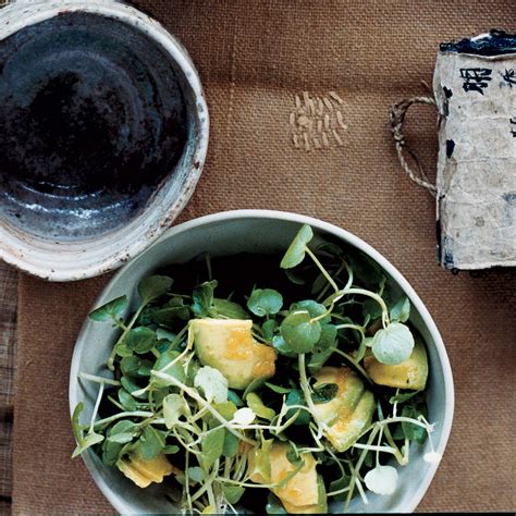 Avocado And Watercress Salad Recipe Epicurious