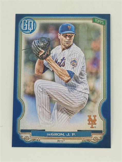 Topps Gypsy Queen Indigo Jacob Degrom Ebay