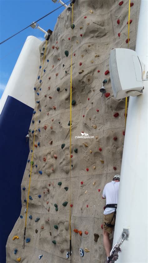 Grandeur Of The Seas Rock Climbing Wall Pictures