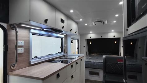 Electric Caravans Aluminum Monocoque Caravans Harvok