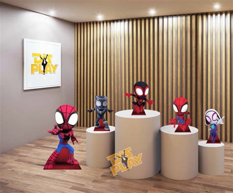 Display Spidey E Seus Amigos Espetaculares Elo7