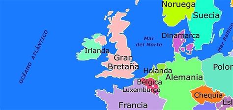 Mapa de Irlanda - datos interesantes e información sobre el país