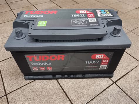 Bilbatteri Tudor Technica 12V 80AH Köp från Swedbil på Tradera