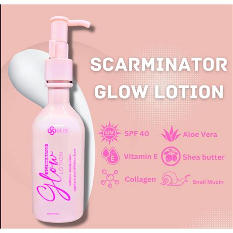 Authentic Skin Sensation Scarminator Glow Lotion Ml Shopee Philippines