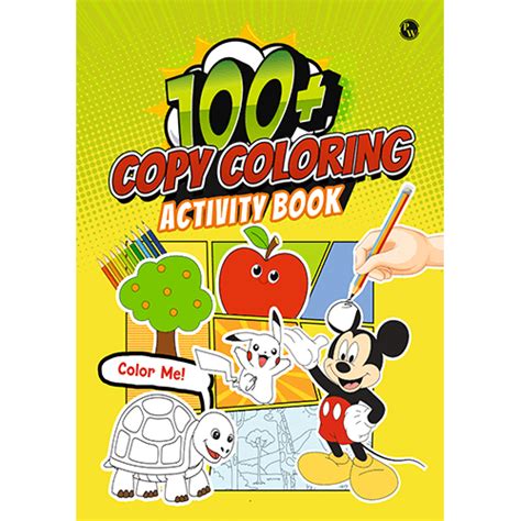 100 Copy Coloring Activity Book L Copy Coloring Books For Kids Pw Store