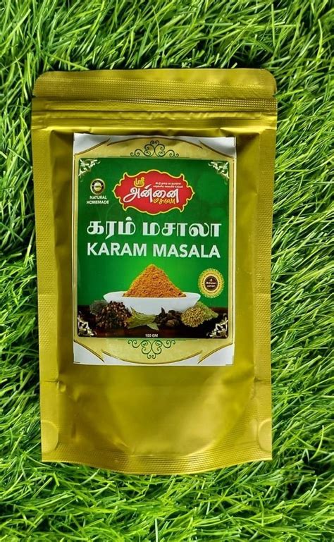 Sri Annai Masala Garam Masala Powder Packaging Size Required Gm