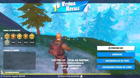 Rota Xp Boss Vit Ria Mil Xp Por Partida Sobrecarregado Fortnite