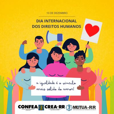 10 De Dezembro Dia Internacional Dos Direitos Humanos CREA RR