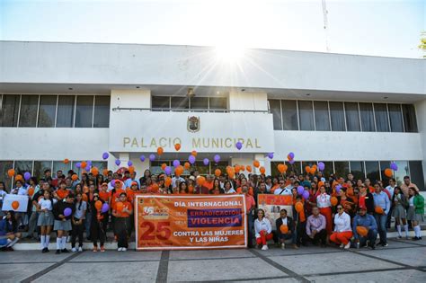 Angostura se pinta de naranja el marco del Día Internacional de la