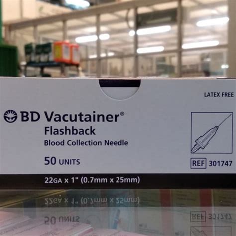 Jual Jarum Bd Vacutainer Flashback Ga Jarum Vacutainer Jakarta