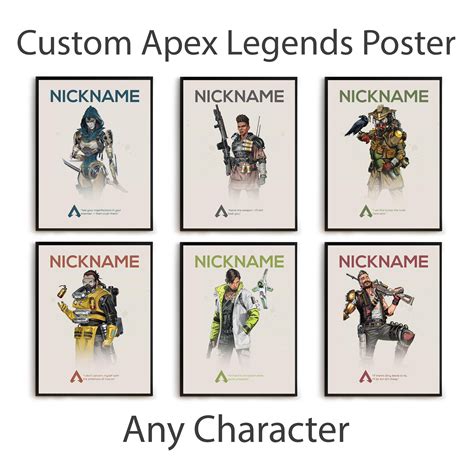 Digital Prints Prints Art Collectibles Crypto Custom Apex Legends