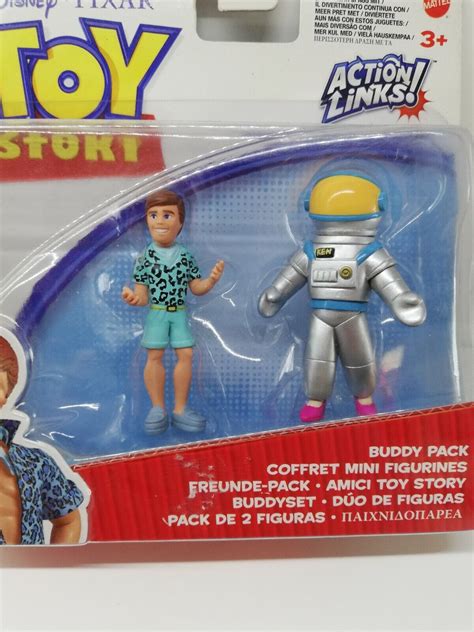 Disney Pixar Toy Story 3 Action Links Buddy Pack W Ken And Barbie