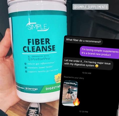 Fiber Cleanse Landing Simple Supplements