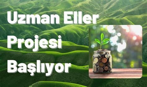 Uzman Eller Projeleri için başvurular başladı EKONOMİ Ekonomi