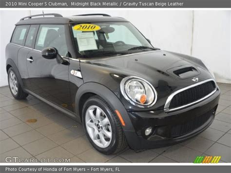 Midnight Black Metallic 2010 Mini Cooper S Clubman Gravity Tuscan