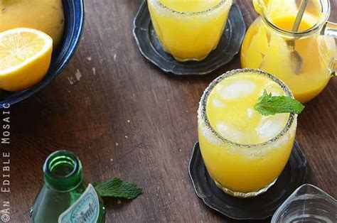 Virgin Mango Margarita Mocktail Recipe With Meyer Lemon Receta