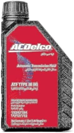 ACDelco Automatic Transmission Fluid ATF TYPE III H 1L Buy Online At