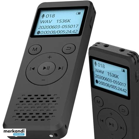 Spy Digital Voice Recorder 1536kbps 8gb Detection Q3 Poland New The Wholesale Platform